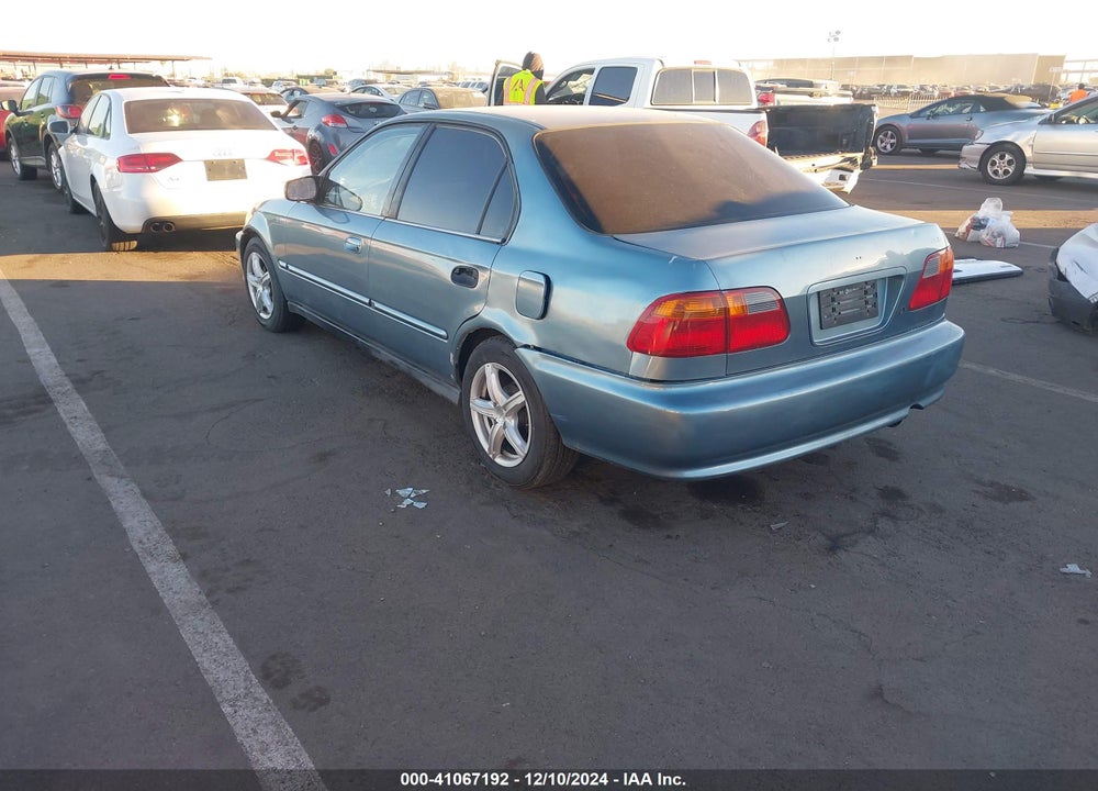 2000 HONDA CIVIC VALUE PACKAGE VIN: 2HGEJ6613YH537640