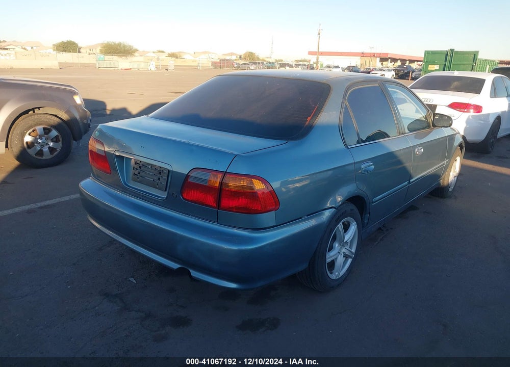 2000 HONDA CIVIC VALUE PACKAGE VIN: 2HGEJ6613YH537640