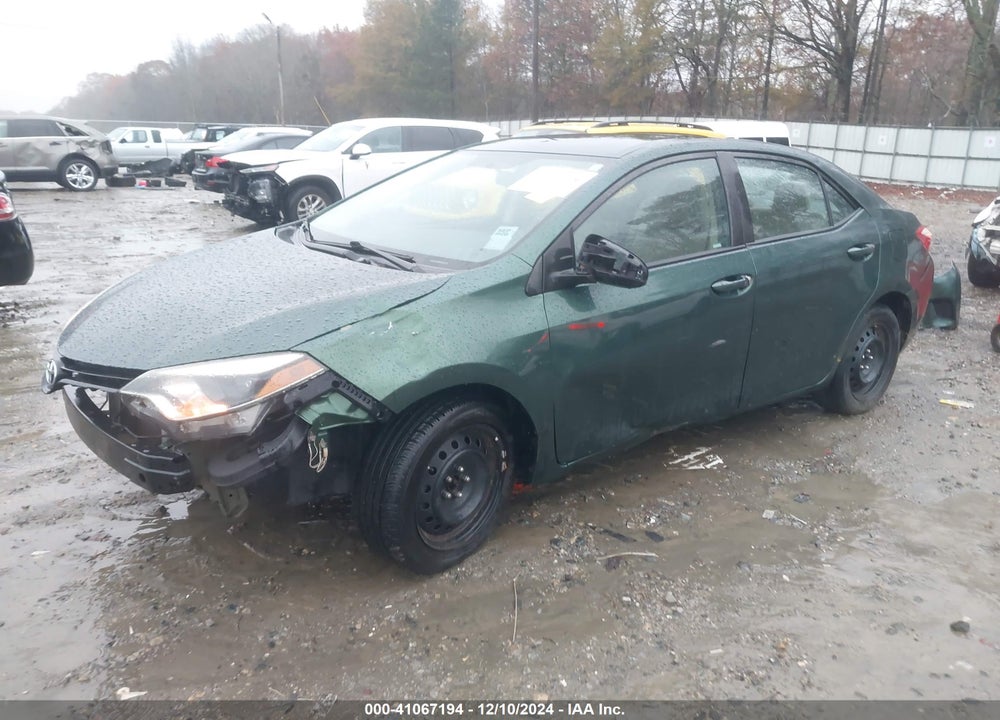 2014 TOYOTA COROLLA LE VIN: 5YFBURHE4EP171171