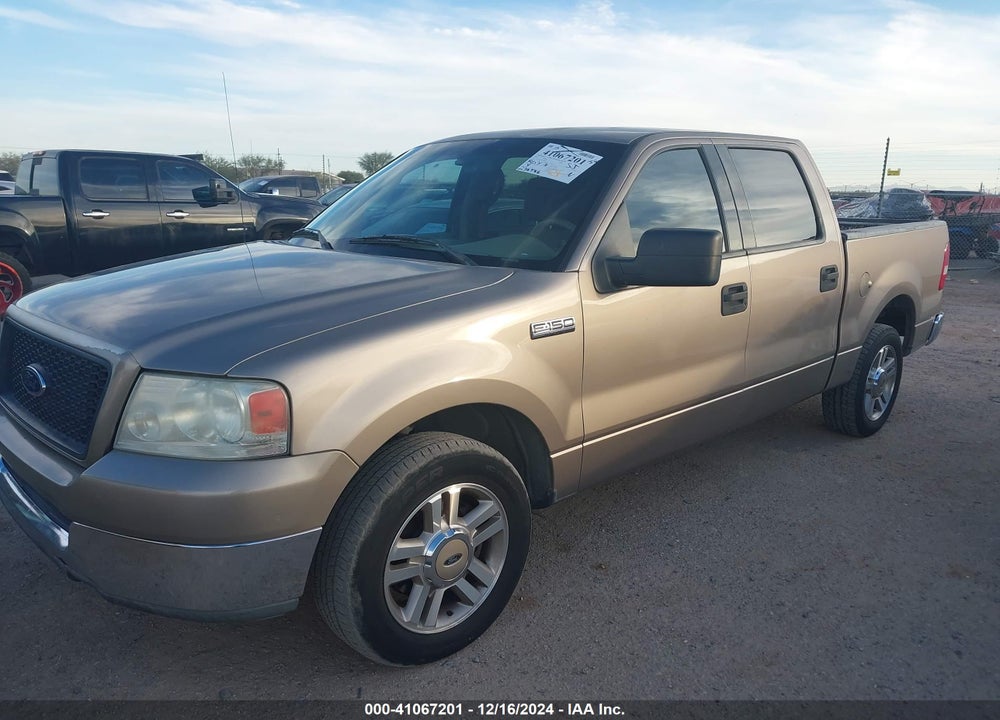 2004 FORD F-150 LARIAT/XLT VIN: 1FTPW12514KD80634