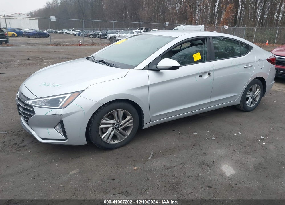 2019 HYUNDAI ELANTRA VIN: KMHD84LF8KU845512