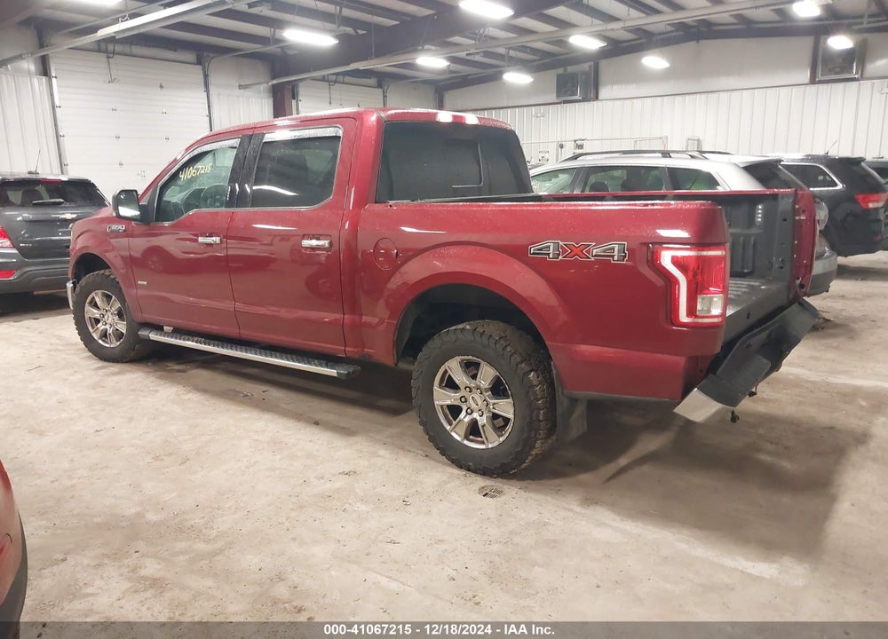 2015 FORD F-150 XLT VIN: 1FTEW1EG2FFC28104