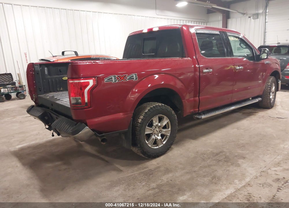 2015 FORD F-150 XLT VIN: 1FTEW1EG2FFC28104