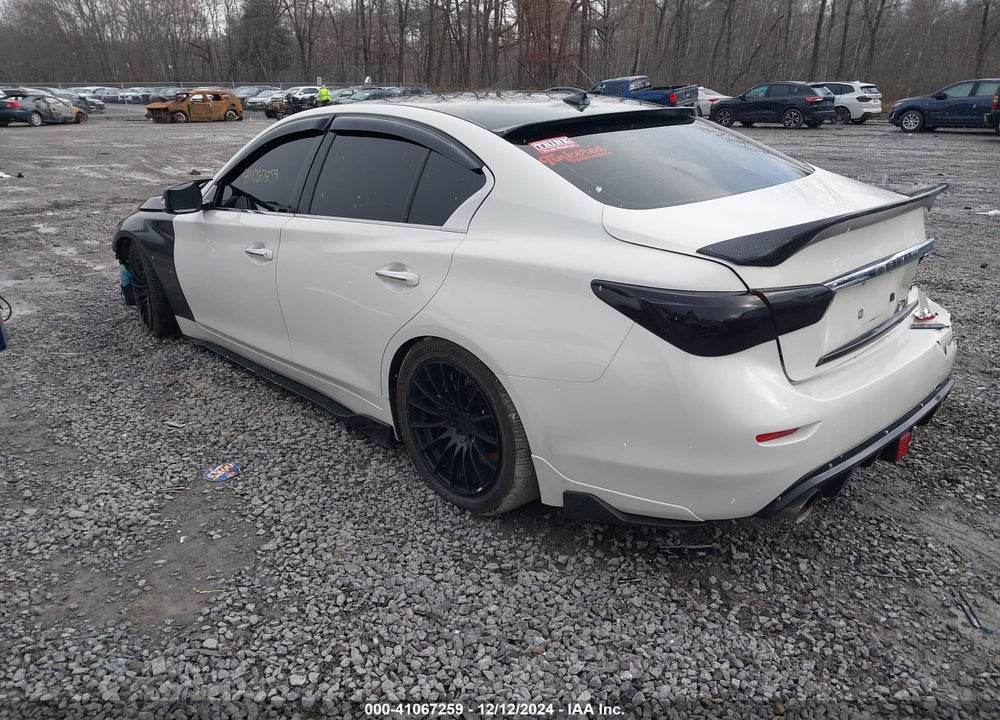 2014 INFINITI Q50 HYBRID SPORT VIN: JN1AV7AR7EM702055