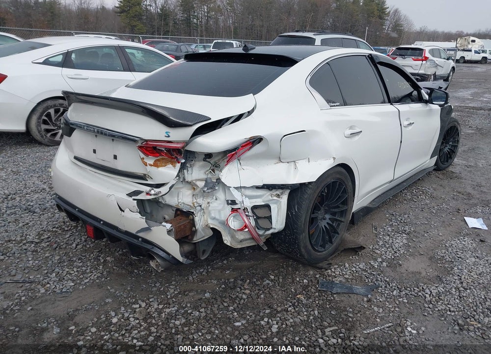 2014 INFINITI Q50 HYBRID SPORT VIN: JN1AV7AR7EM702055