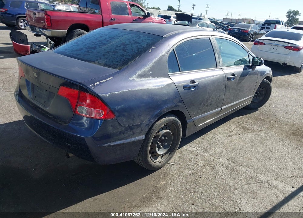 2008 HONDA CIVIC LX VIN: 2HGFA16508H523494
