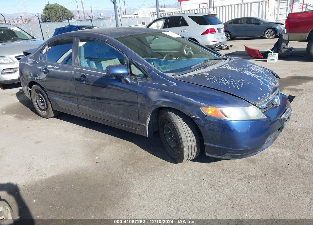 2008 HONDA CIVIC LX VIN: 2HGFA16508H523494