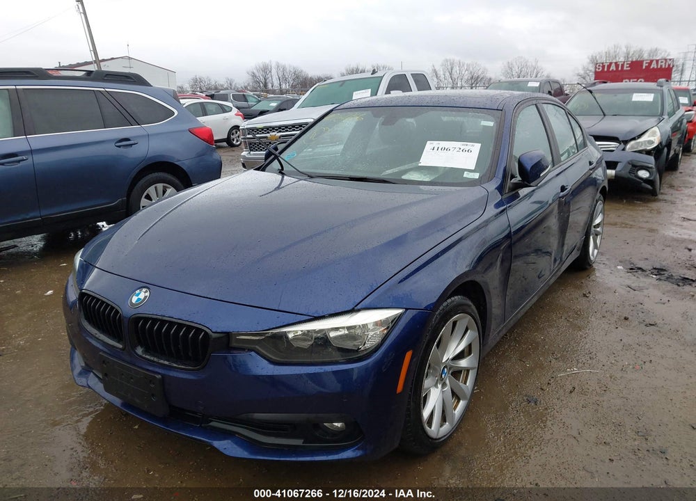 2016 BMW 320I XDRIVE VIN: WBA8E5G52GNT40926