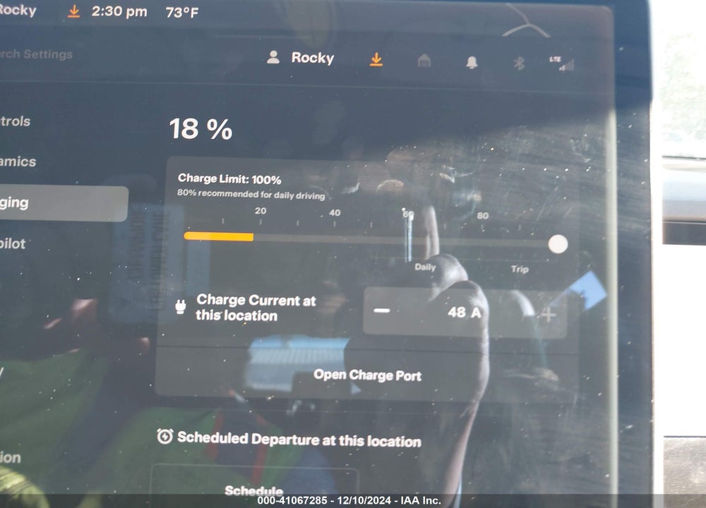 2018 TESLA MODEL 3 LONG RANGE/MID RANGE VIN: 5YJ3E1EA8JF045213