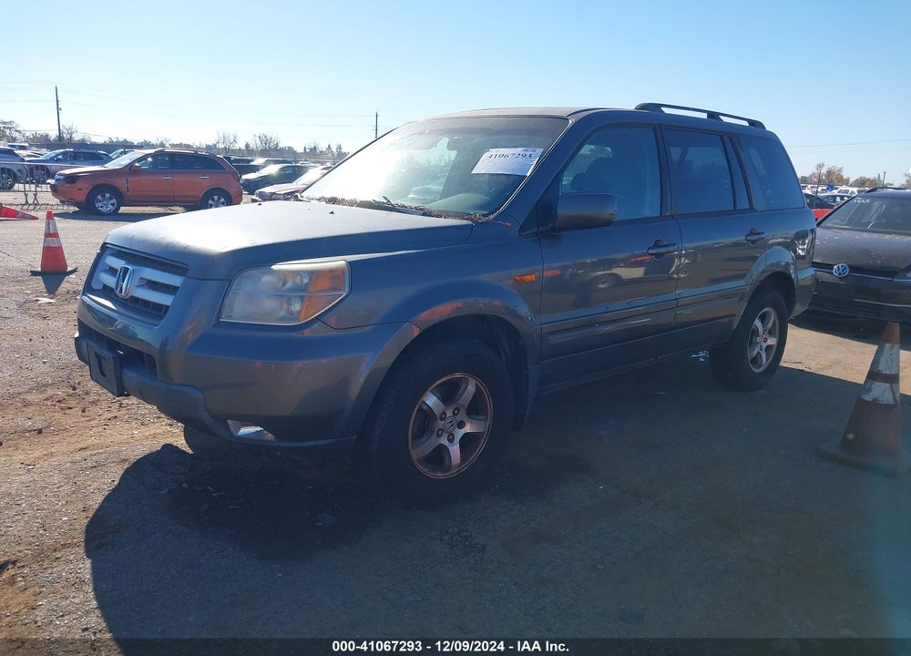 2008 HONDA PILOT SE VIN: 5FNYF18338B044142