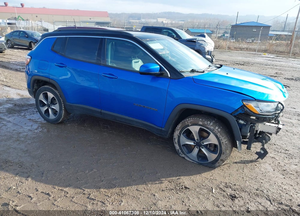 2018 JEEP COMPASS LATITUDE 4X4 VIN: 3C4NJDBB2JT175914