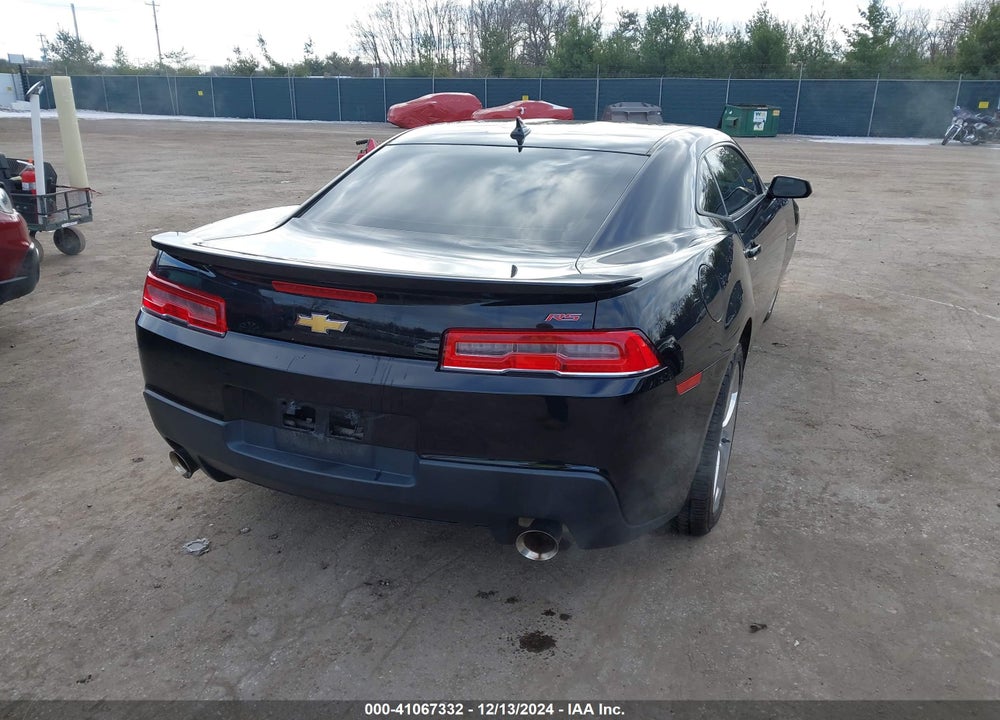2015 CHEVROLET CAMARO 1LT VIN: 2G1FD1E38F9216368