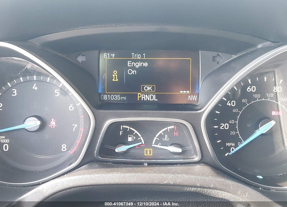 2018 FORD FOCUS SE VIN: 1FADP3F26JL242059