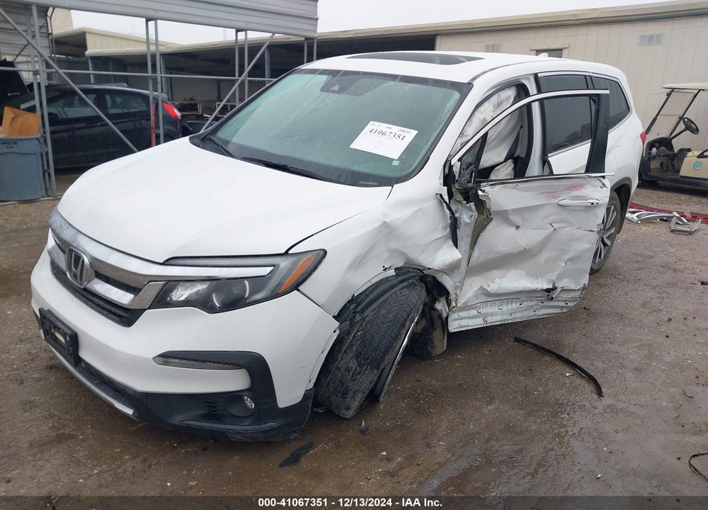 2022 HONDA PILOT 2WD EX-L VIN: 5FNYF5H53NB036157