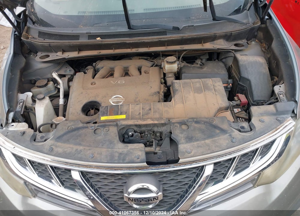 2011 NISSAN MURANO SV VIN: JN8AZ1MU7BW054400