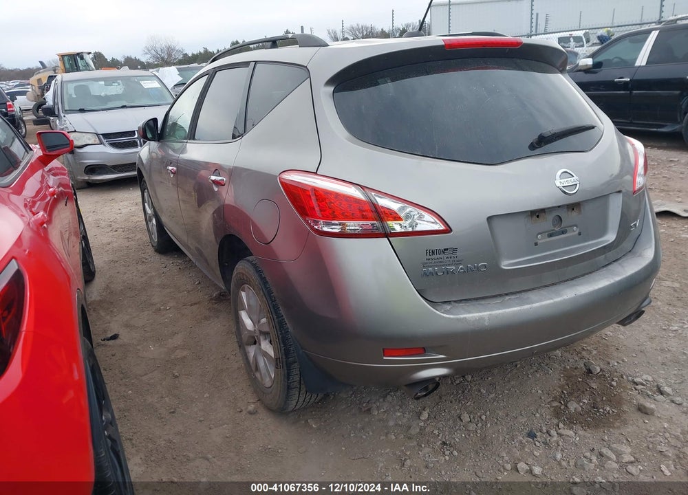 2011 NISSAN MURANO SV VIN: JN8AZ1MU7BW054400