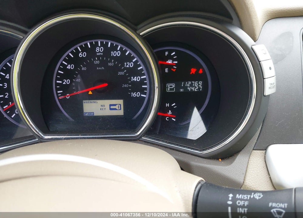 2011 NISSAN MURANO SV VIN: JN8AZ1MU7BW054400
