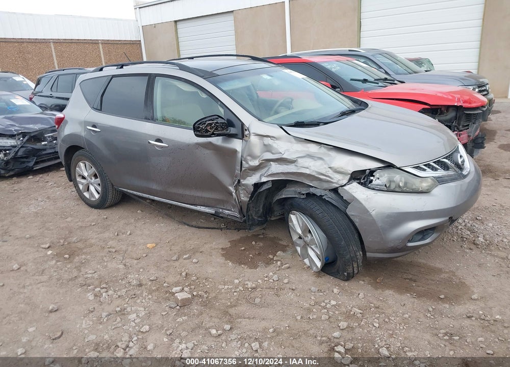 2011 NISSAN MURANO SV VIN: JN8AZ1MU7BW054400