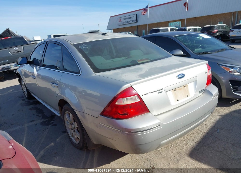 2007 FORD FIVE HUNDRED VIN: 1FAHP27107G164056