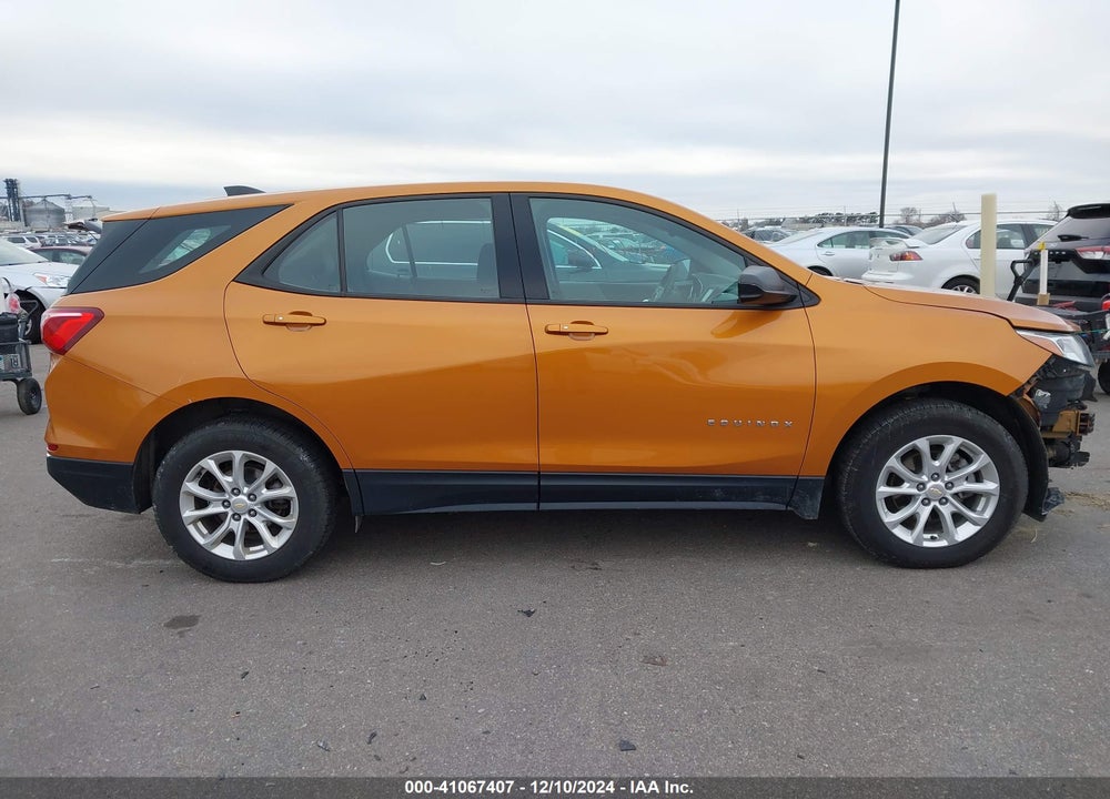 2018 CHEVROLET EQUINOX LS VIN: 2GNAXHEV6J6209391