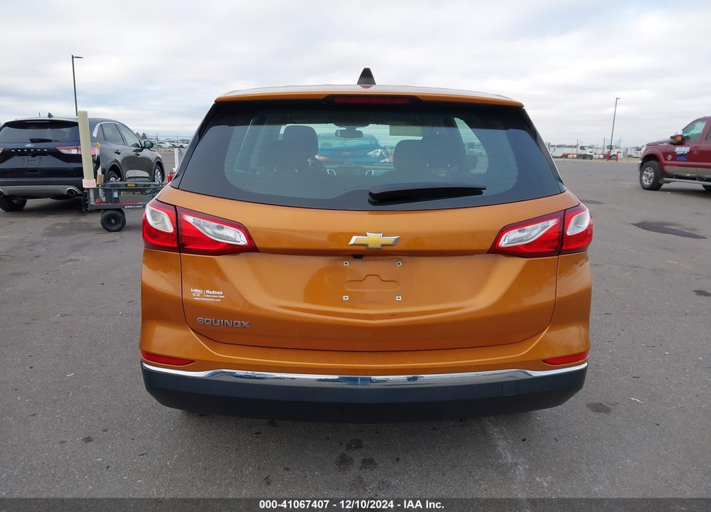 2018 CHEVROLET EQUINOX LS VIN: 2GNAXHEV6J6209391