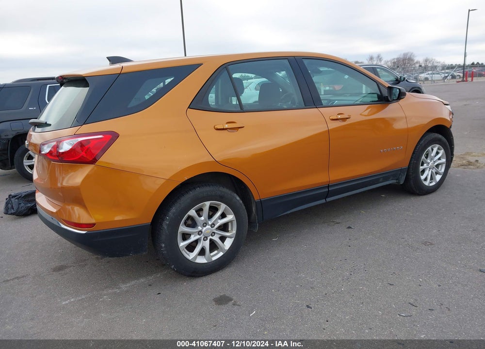 2018 CHEVROLET EQUINOX LS VIN: 2GNAXHEV6J6209391