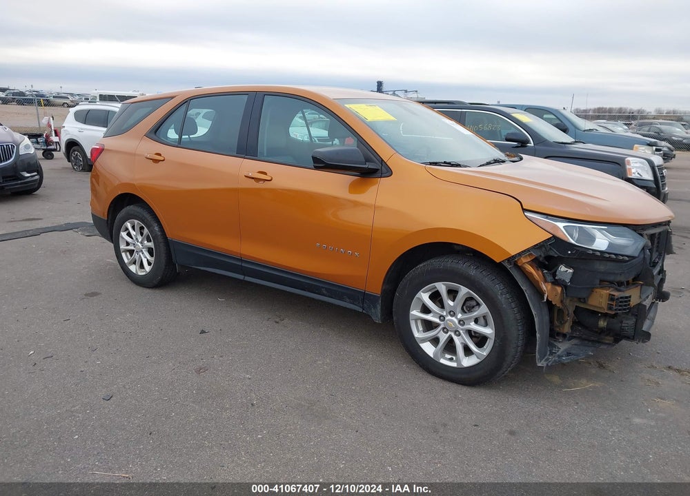 2018 CHEVROLET EQUINOX LS VIN: 2GNAXHEV6J6209391