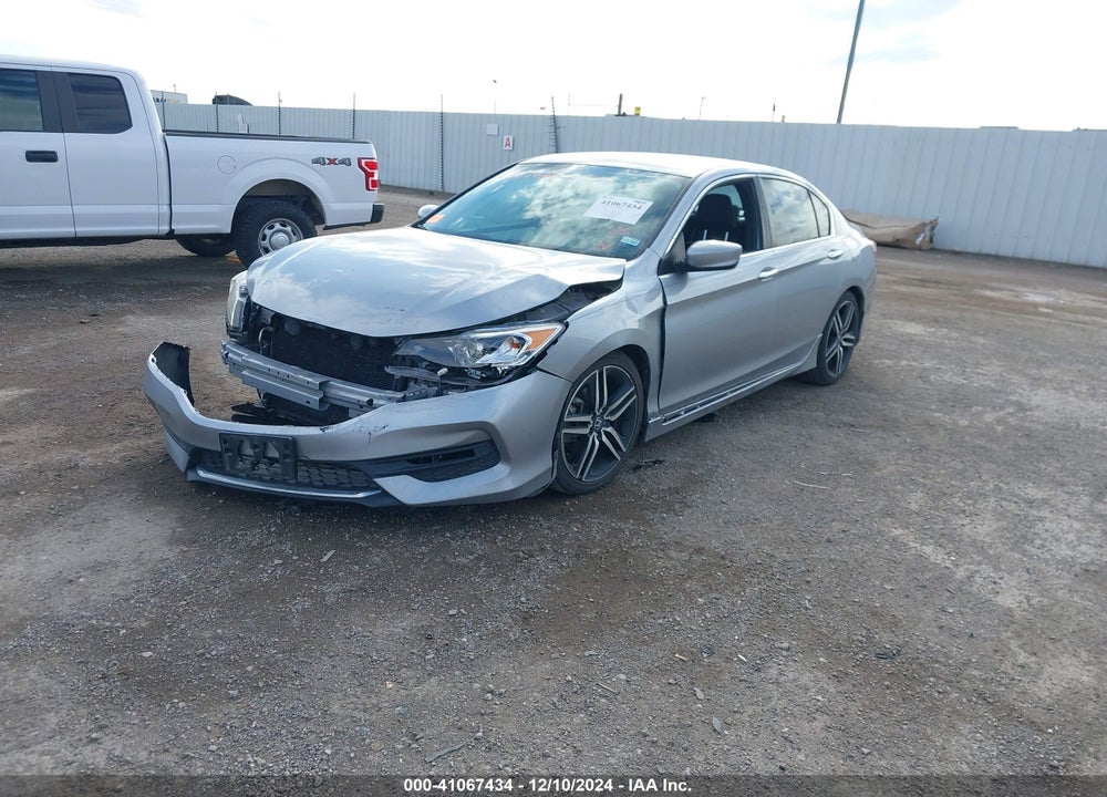 2017 HONDA ACCORD SPORT SE VIN: 1HGCR2F12HA077023