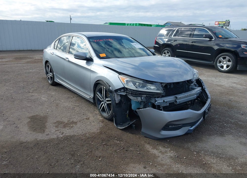 2017 HONDA ACCORD SPORT SE VIN: 1HGCR2F12HA077023