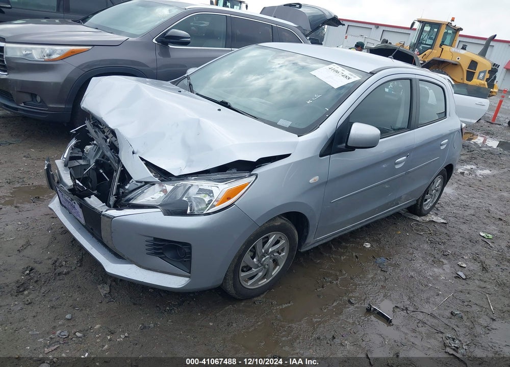 2021 MITSUBISHI MIRAGE VIN: ML32AUHJ2MH009612