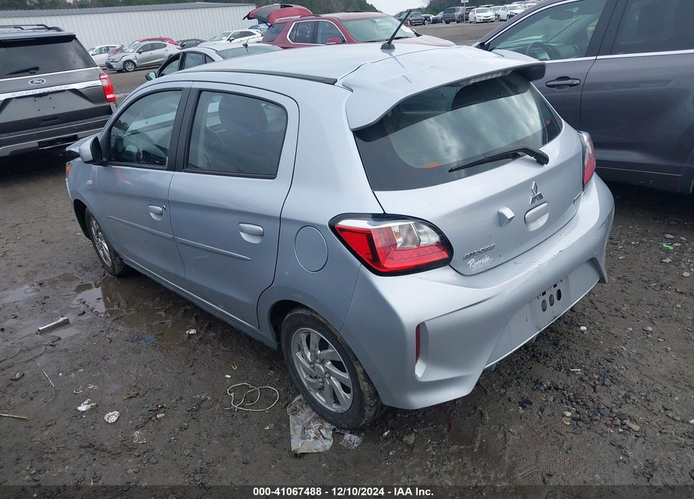 2021 MITSUBISHI MIRAGE VIN: ML32AUHJ2MH009612