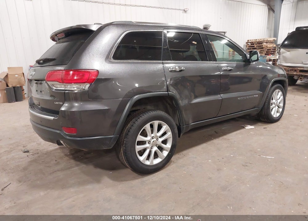 2017 JEEP GRAND CHEROKEE LIMITED 4X4 VIN: 1C4RJFBG7HC873269