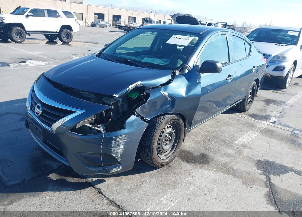 2015 NISSAN VERSA 1.6 S+ VIN: 3N1CN7AP8FL801793