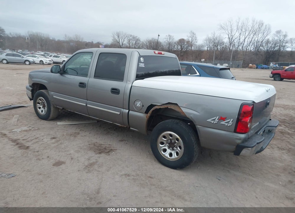 2007 CHEVROLET SILVERADO 1500 CLASSIC LS VIN: 2GCEK13V571176764