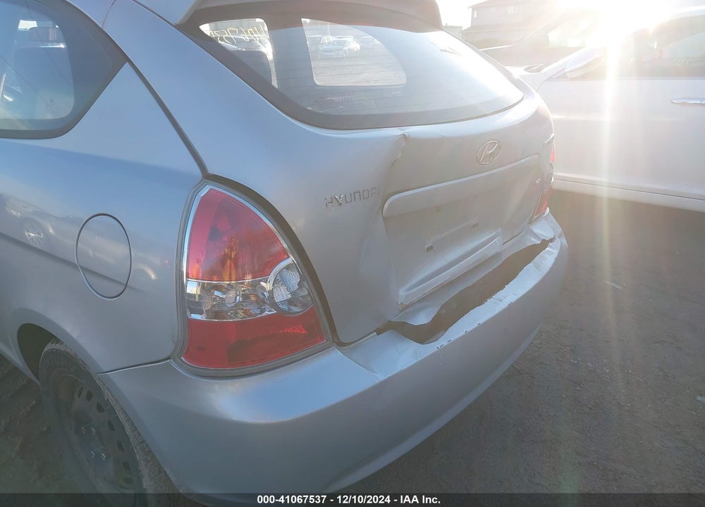 2011 HYUNDAI ACCENT GL VIN: KMHCM3ACXBU194278