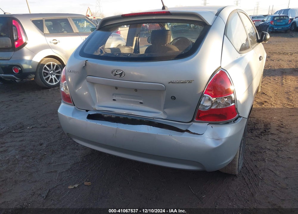 2011 HYUNDAI ACCENT GL VIN: KMHCM3ACXBU194278