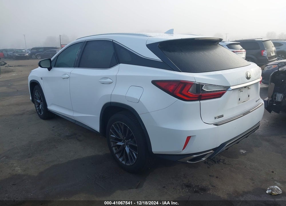 2017 LEXUS RX 350 F-SPORT VIN: 2T2BZMCA8HC121074