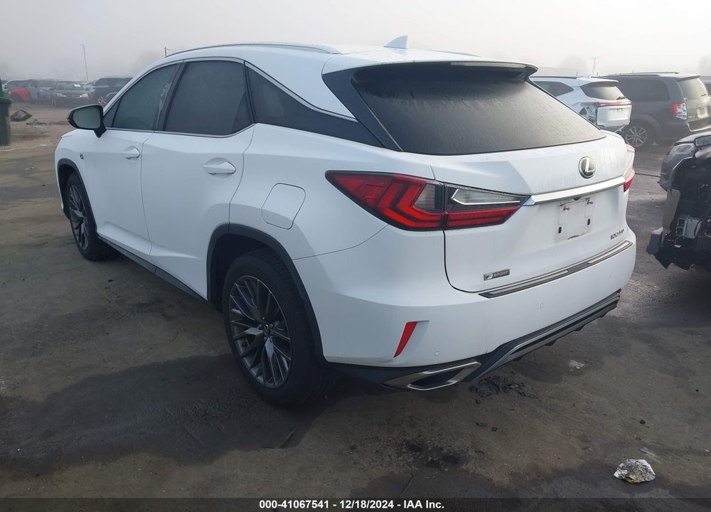 2017 LEXUS RX 350 F-SPORT VIN: 2T2BZMCA8HC121074