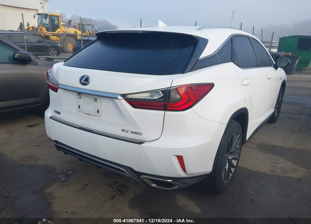 2017 LEXUS RX 350 F-SPORT VIN: 2T2BZMCA8HC121074
