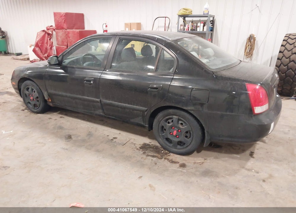 2002 HYUNDAI ELANTRA GLS VIN: KMHDN45D52U307046