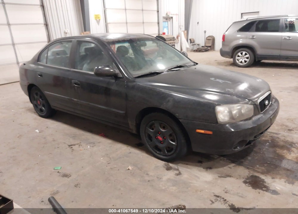 2002 HYUNDAI ELANTRA GLS VIN: KMHDN45D52U307046