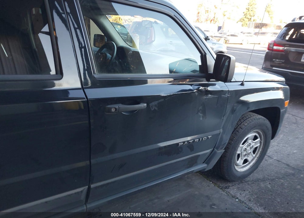 2011 JEEP PATRIOT SPORT VIN: 1J4NT1GAXBD189618