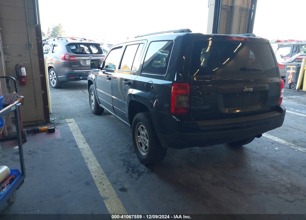 2011 JEEP PATRIOT SPORT VIN: 1J4NT1GAXBD189618