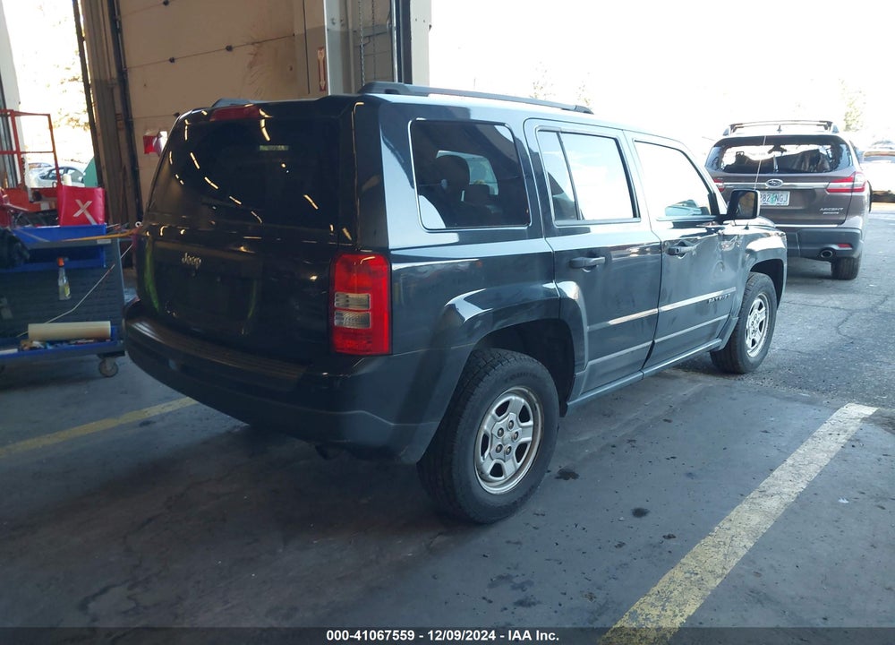 2011 JEEP PATRIOT SPORT VIN: 1J4NT1GAXBD189618