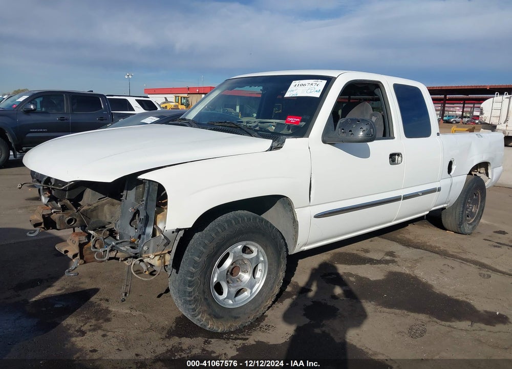 2001 GMC SIERRA 1500 SLE VIN: 2GTEC19T211268747