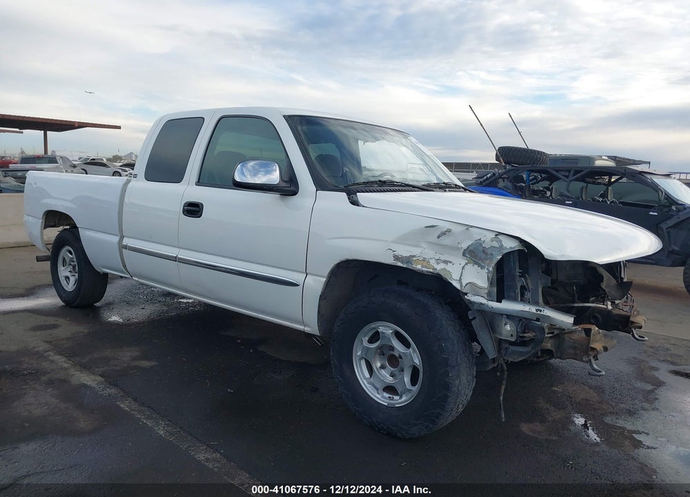 2001 GMC SIERRA 1500 SLE VIN: 2GTEC19T211268747