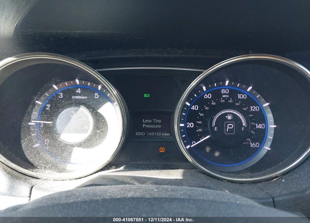 2012 HYUNDAI SONATA SE VIN: 5NPEC4AC6CH384760
