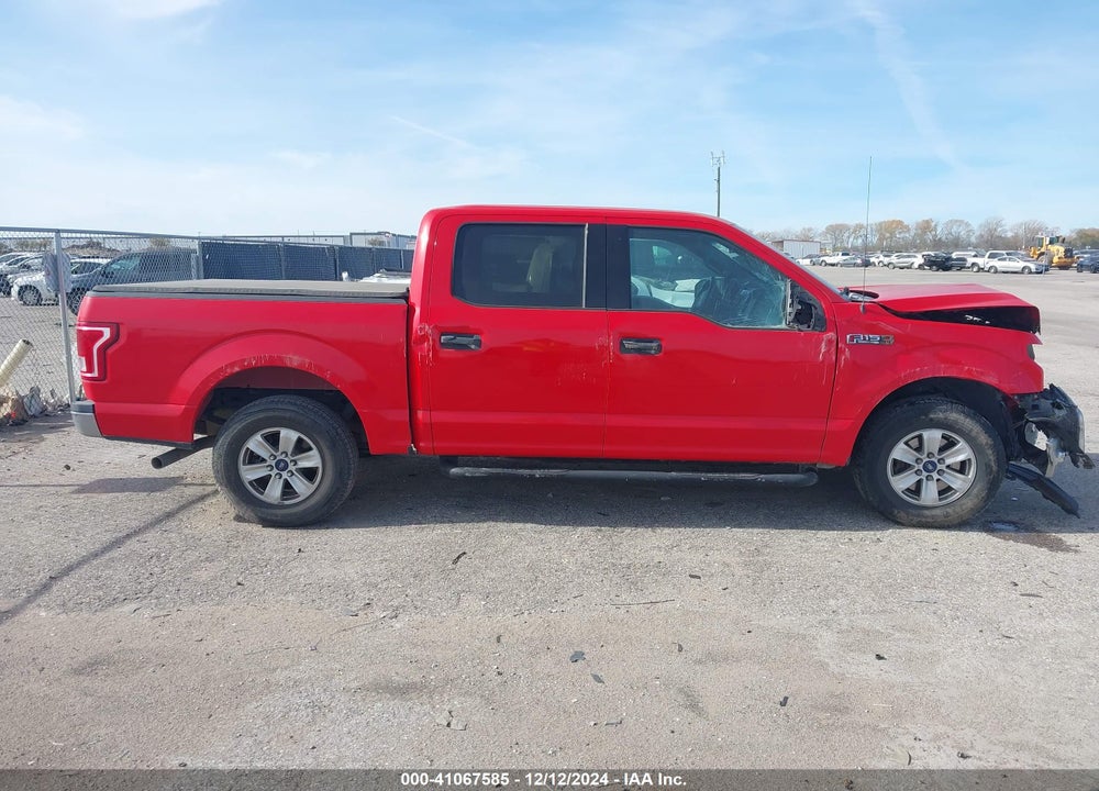 2015 FORD F-150 VIN: 1FTEW1CF9FKD83086