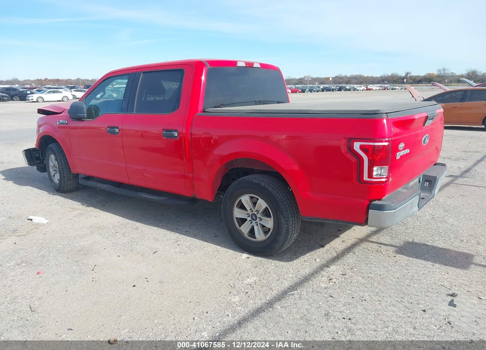 2015 FORD F-150 VIN: 1FTEW1CF9FKD83086