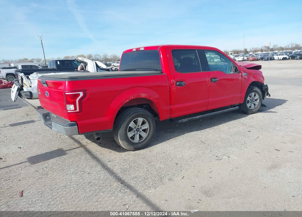 2015 FORD F-150 VIN: 1FTEW1CF9FKD83086